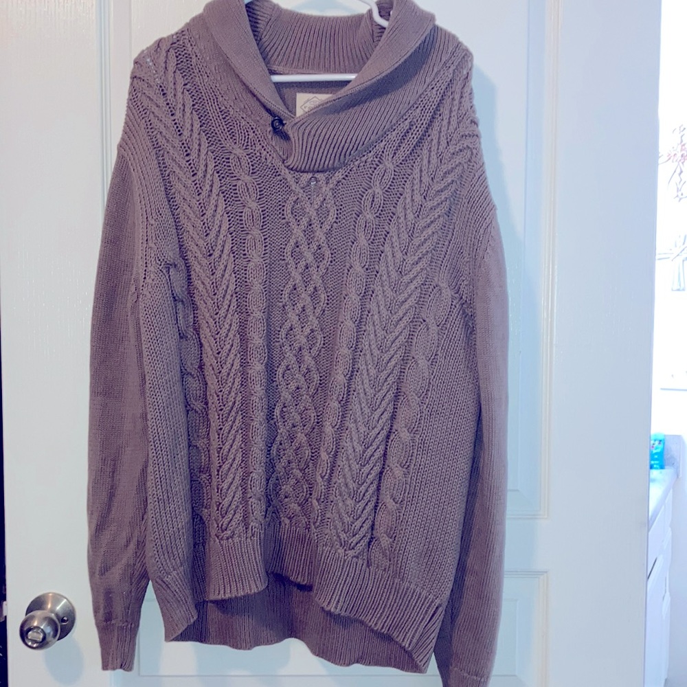 Brown oversized sweater